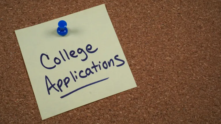 Building a college application list